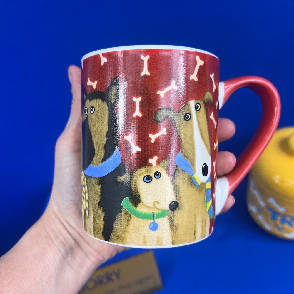 🔥2/$10 |•GIBSON•| Adorable Doggy Coffee Mug